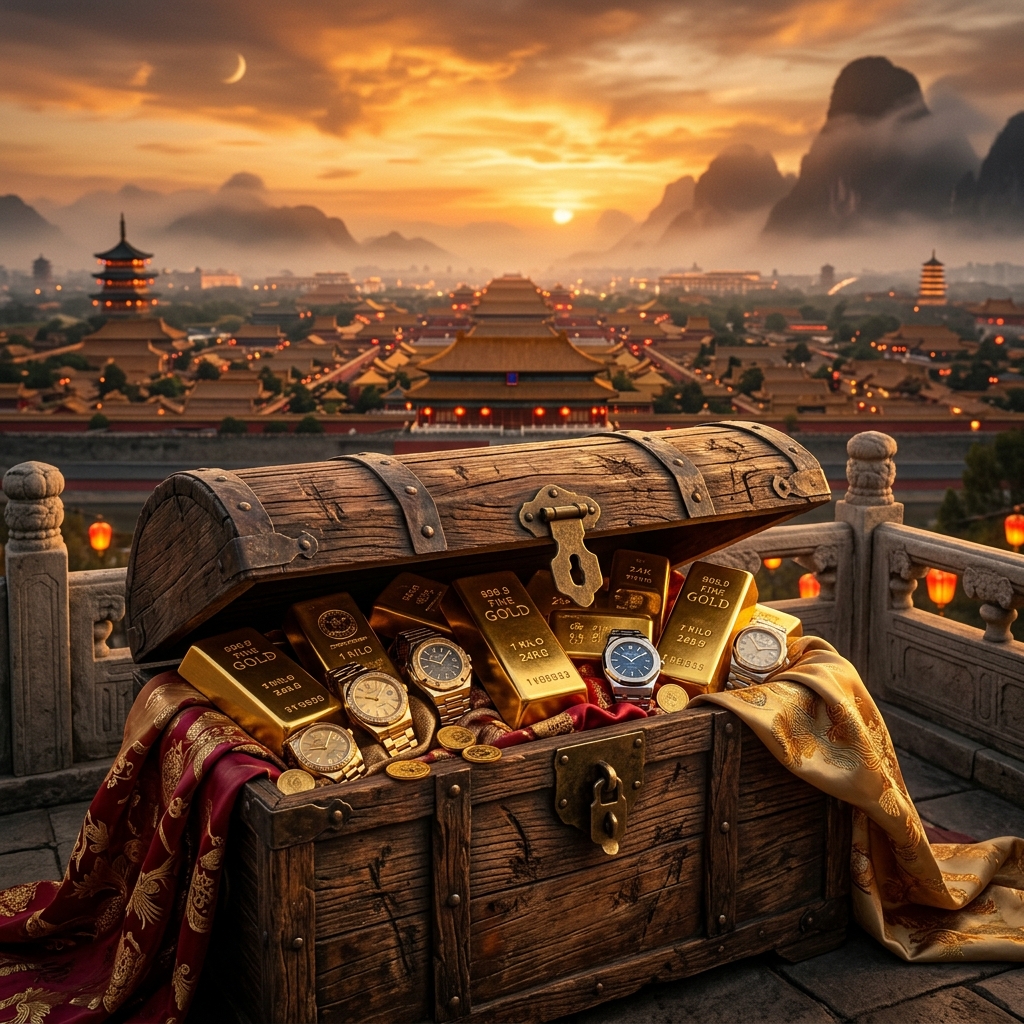 Tesouro Imperial Ouro da China